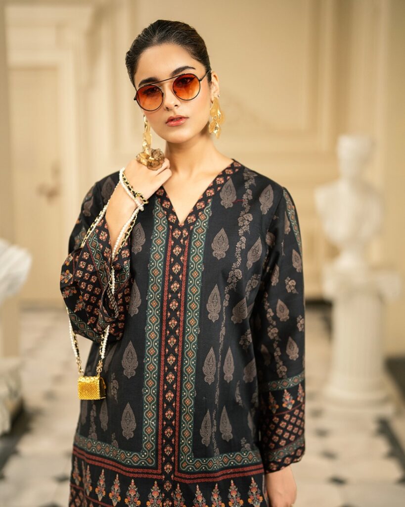 “JZARYA modern women’s clothing – elegant linen dress”